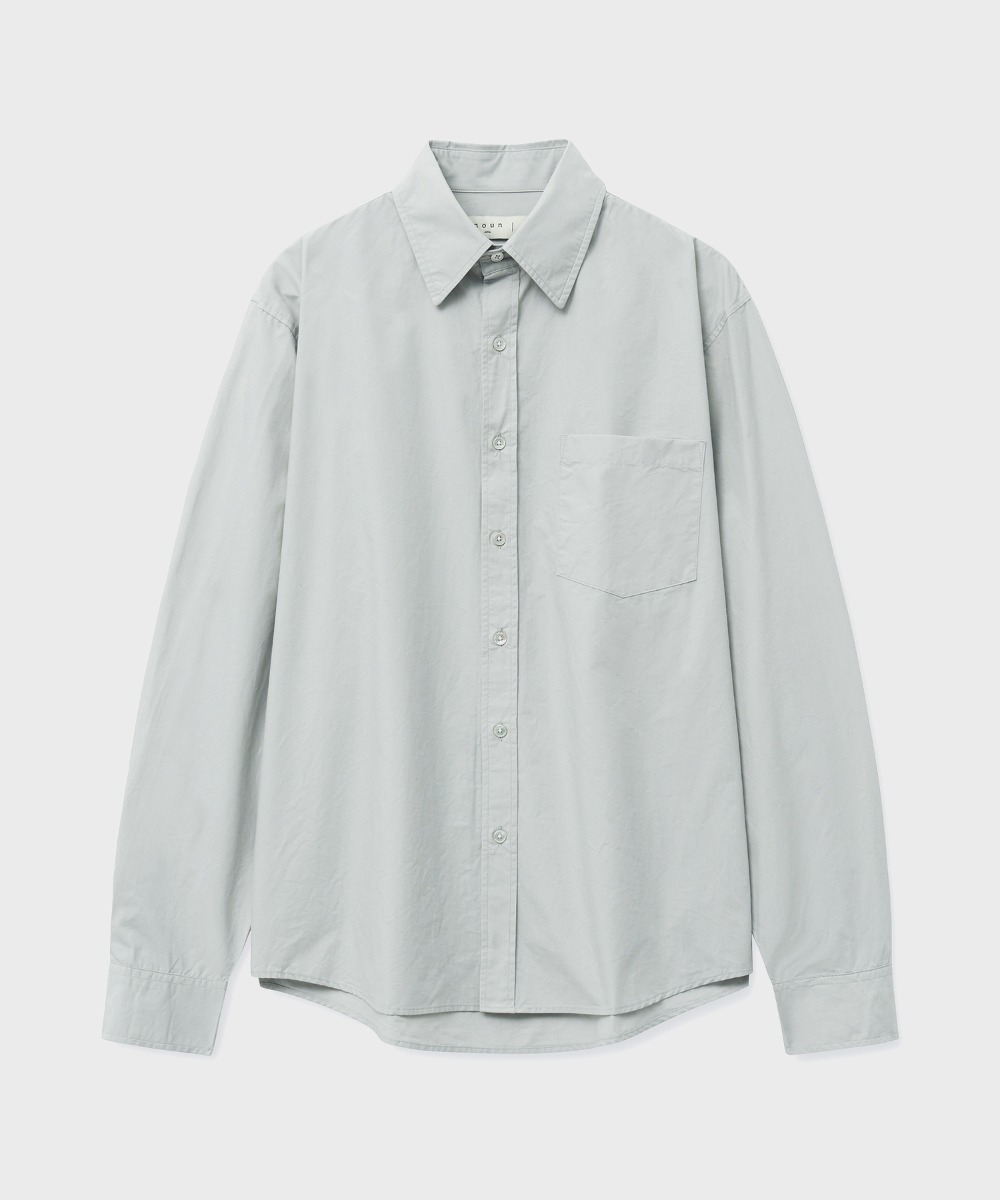 NOUN노운 daily shirts (light grey)