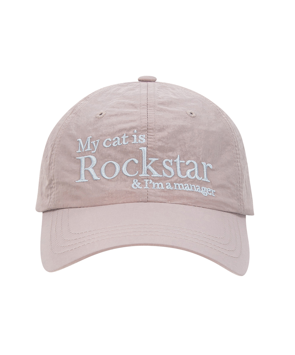 JOEGUSH조거쉬 [9월 28일 예약배송] Rockstar cat cap (Baby Pink)
