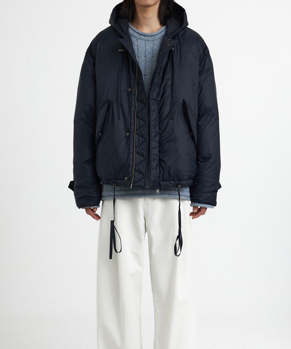 YOUTH유스 FW22 M-51 Puffer Down Jacket Navy