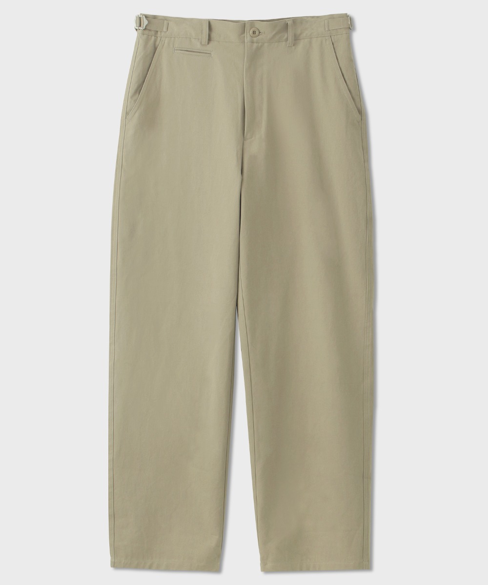 NOUN노운 straight chino pants (beige)