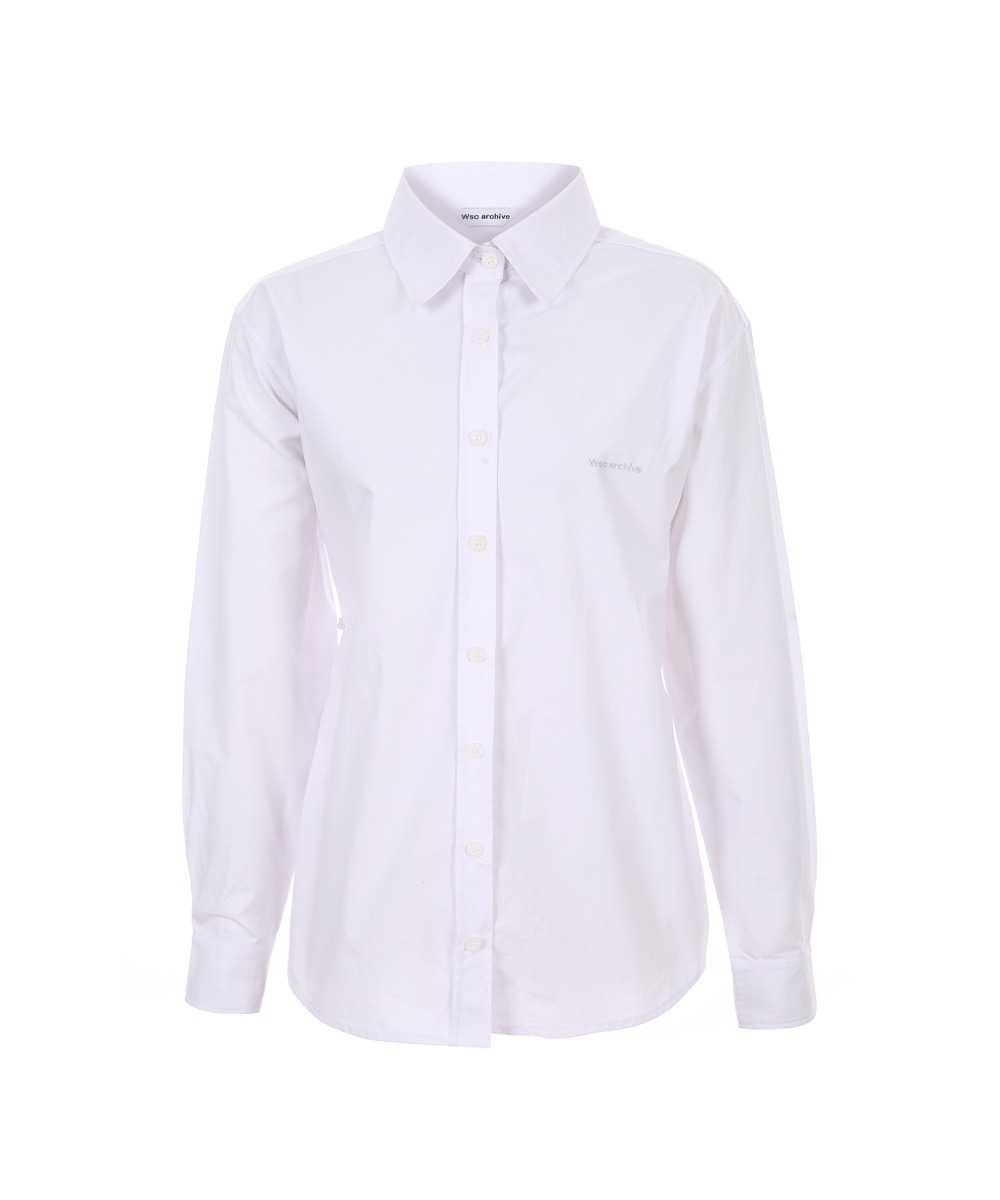 Classic belted shirt 002